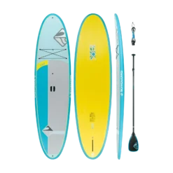 Solr 10'6" All-Around Paddle Board With Paddle And Leash