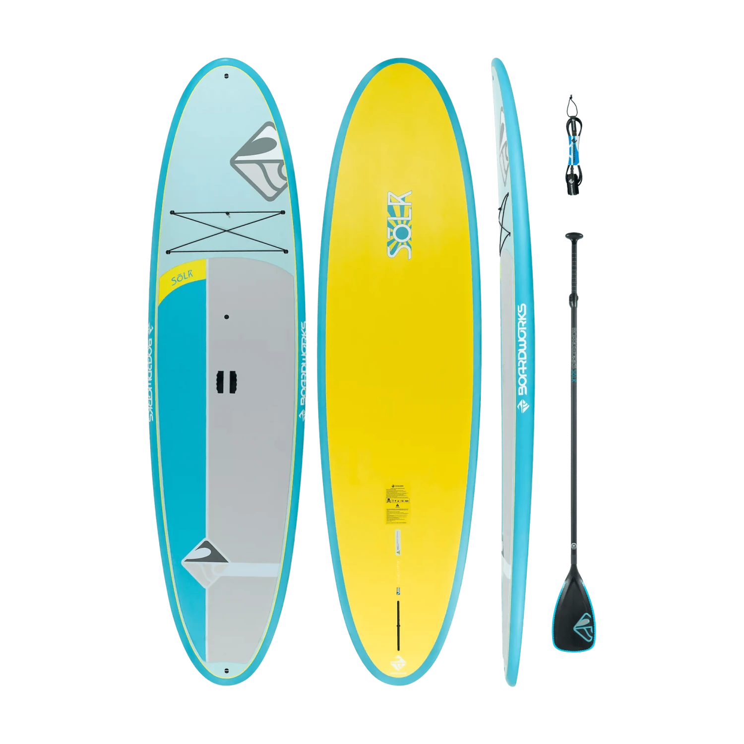 Solr 10'6" All-Around Paddle Board With Paddle And Leash 1 Solr 10'6" All-Around Paddle Board With Paddle And Leash
